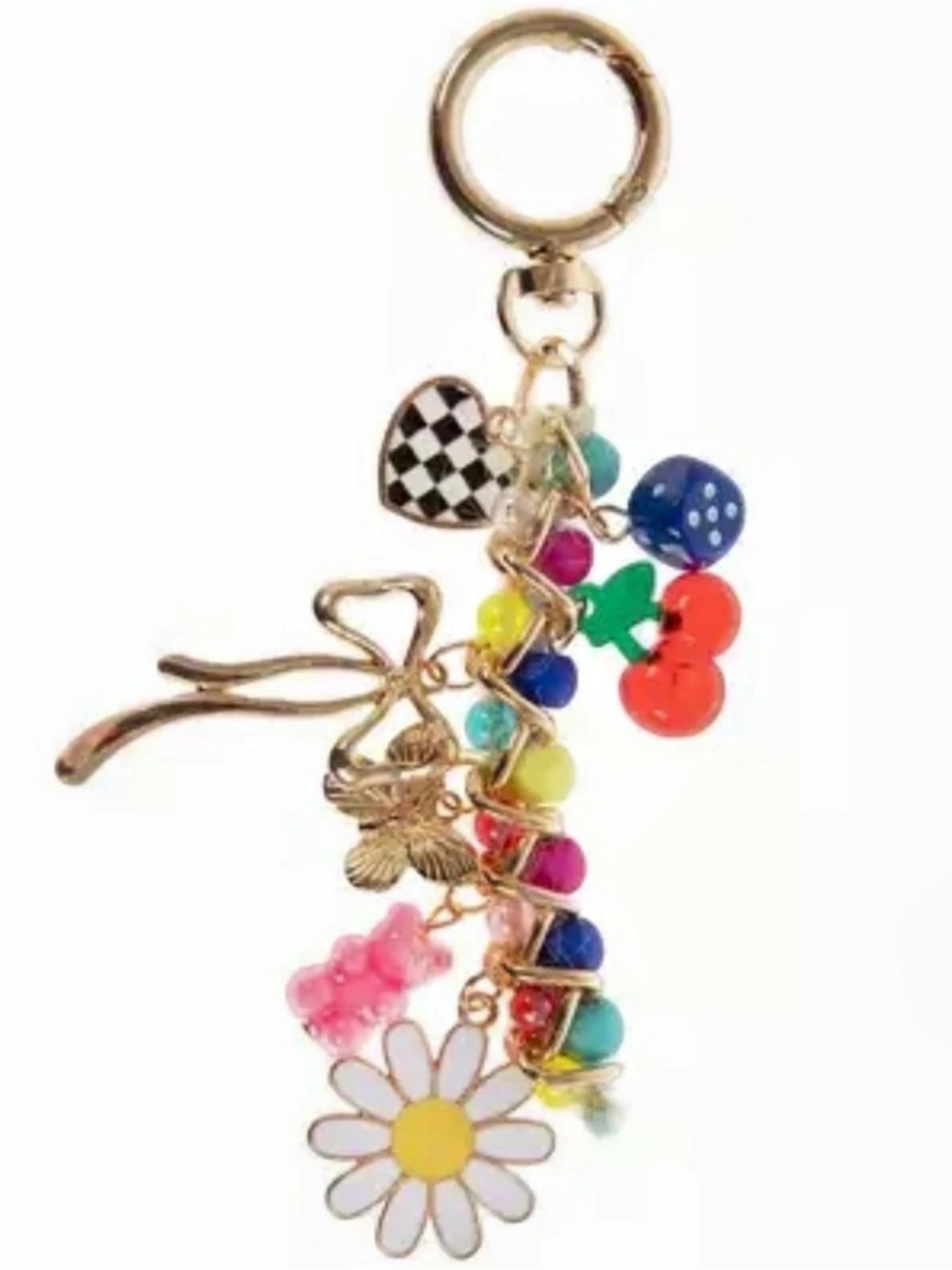 Multicolor Charm key
fob Keychain